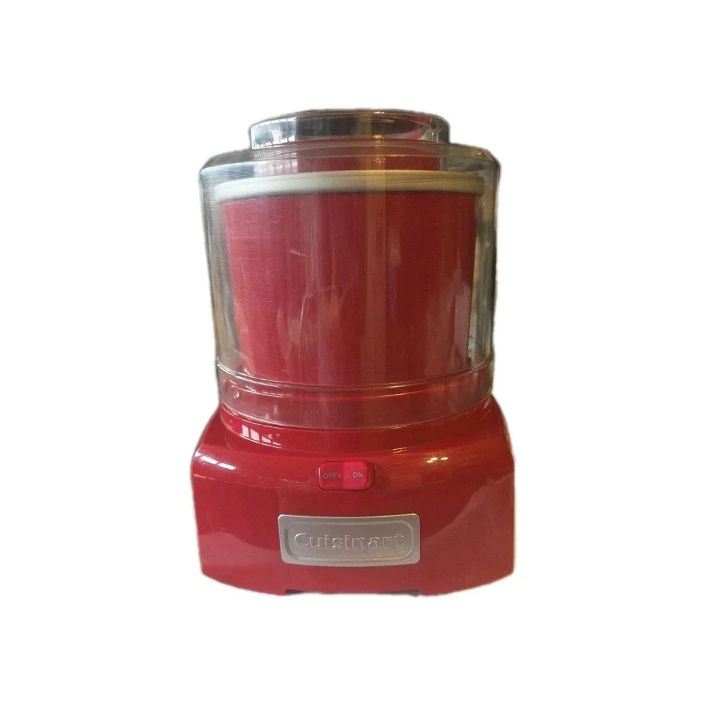 Red Cuisinart ICE-21 Frozen Yogurt-Ice Cream and Sorbet Maker‎ Discontinued**